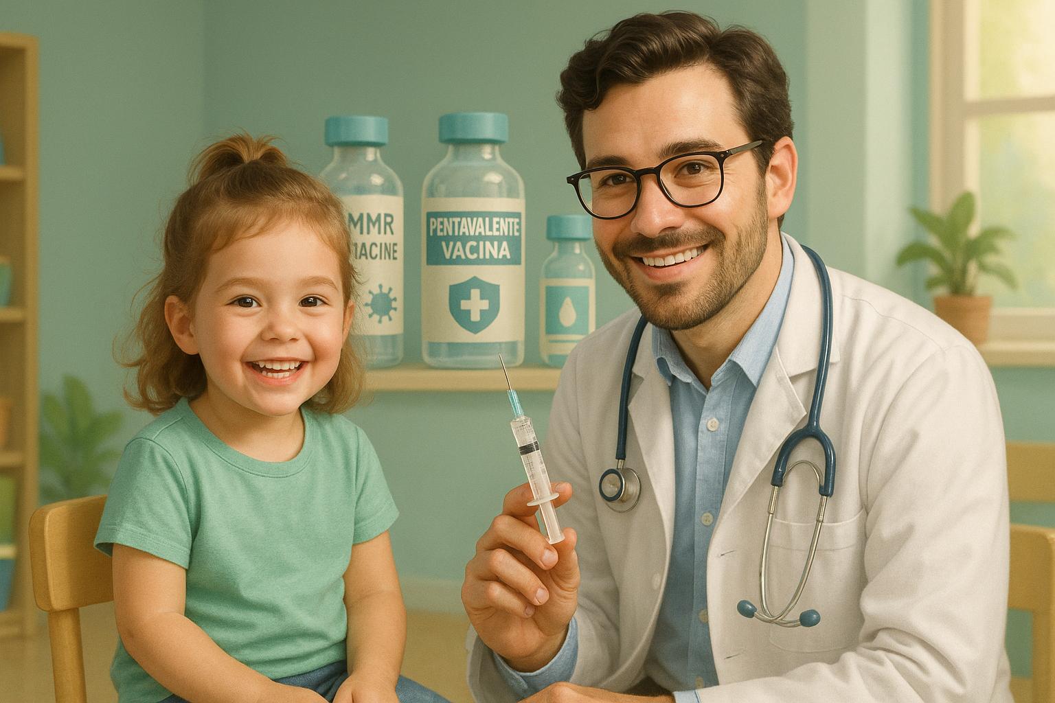 Quais vacinas meu filho precisa antes da escola: guia completo 2024 para manter a imunização em dia e garantir saúde e proteção na volta às aulas. (imagem gerada com inteligência artificial)